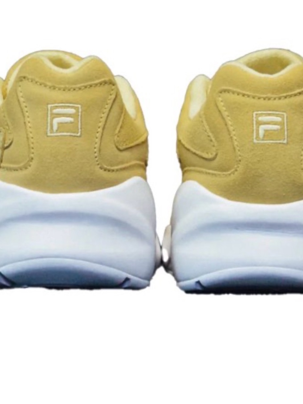 Fila Yellow Suede Athletic Sneakers - Picture 2 of 6